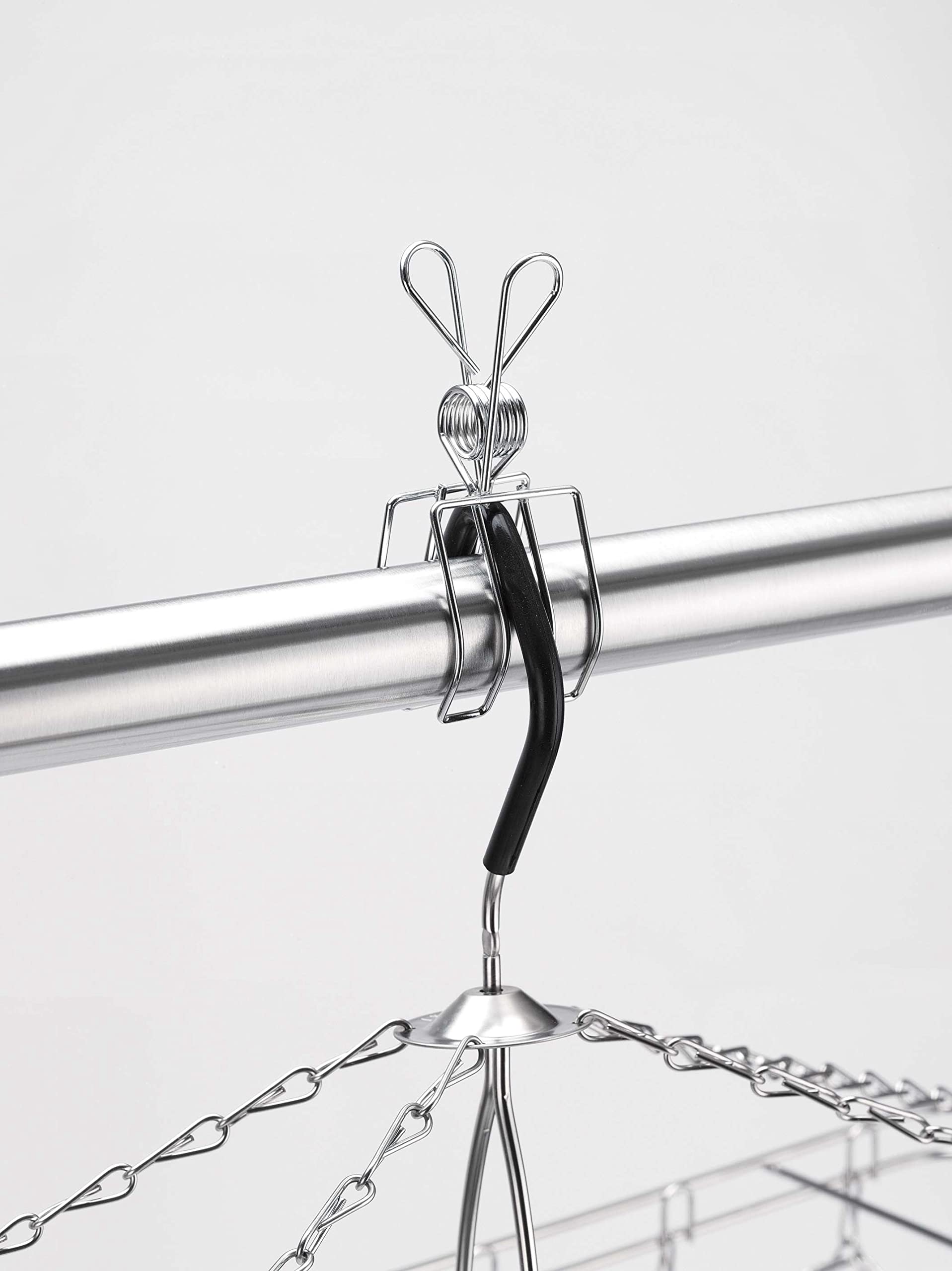 Amazon.co.jp : 大木製作所 竿ピンチ 2個入り 4×4×9.5cm ピンチ